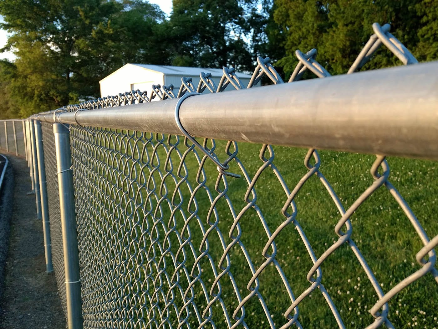Galvanized Chain Link Fence